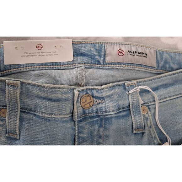 NWT AG Adriano Goldschmied Jeans Prima Cigarette Ankle/Size 30 - Picture 6 of 6
